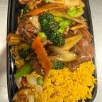 Best C26. Beef with Mixed Vegetables Combination Platter in Philadelphia, PA